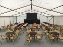 Rendezvénysátor 10 méter széles-45